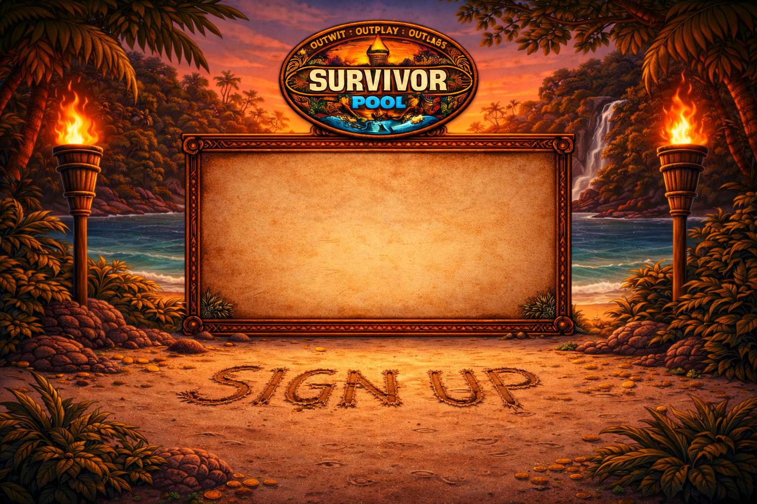 Signup background